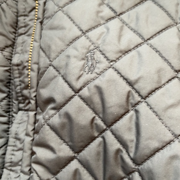 ⭐️unisex black Ralph Lauren quilted jacket size 5T Boy/Girl - Picture 3 of 8